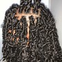 2 strands with braided roots