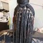 Shoulder Length Tribal Braids