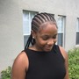 Natural hair Comb Twist