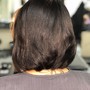 Relax back&sides on short hair