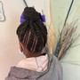 Braid ponytail 7 - 12 feed-in braids