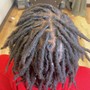 Loc Maintenance (crochet for plentiful or new growth of more than 3 in.