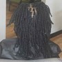 Loc Maintenance (crochet for plentiful or new growth of more than 3 in.