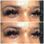 Volume lash extensions