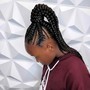 Kid's Box Braids - S/medium (Mid-back length) (10yrs & under)