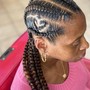 Small Braided Ponytail