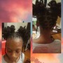 Dreadlocks (mid back or longer)