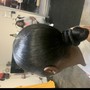 Ponytail or knot bun