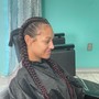 Knotless braids