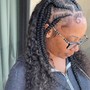 Knotless braids