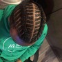 Cornrows no design