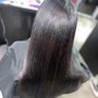 Silk Press(Long to Extra Long Length)(Very Thick Natural Hair)