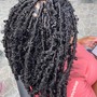 Soft Locs over Dreads/locs