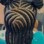 Natural hair Twists and braids