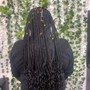 Mid Back Goddess Braids