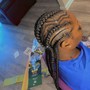 kids knotless/Box Braids