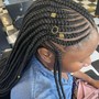 Half Head Crochet Braids