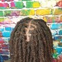 Two Strand Starter Locs for Arm pit to Mid back lengths