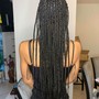 Small medium Boho Twists waist length