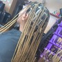 Medium Knotless Braids