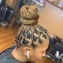 Medium Knotless Braids