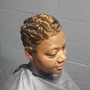 Relaxer touch up/ Style