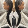 Boho Bob Knotless braids