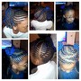 Kids Braided  ponytail