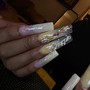 Acrylic Fill on Long Nails