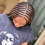 Boho box braid  Bob