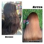 Keratin Treatment  with Stem cells and coconut oil