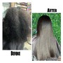 Keratin Treatment  with Stem cells and coconut oil