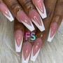 Full set Pink and white / Ombre set