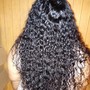 Lace Closure Sew In w/bleaching and plucking