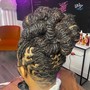 Natural Perm Rods (Short)