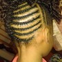 Kid's Braids w/ Hair Added