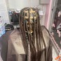 Large knotless braids (contact before booking)