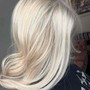 Bleach (on the scalp) and Tone