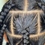 FULLANI /TRIBAL CORNROWS