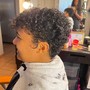 Crochet Braids with individual look in front