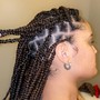 Zig Zag stitch braid