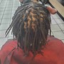 Loc retwist w style