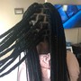 Large Knotless Braids