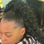 Crochet Braids / Braid Updo