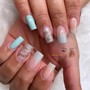 Short Acrylic Nails