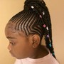 Medium natural box plaits