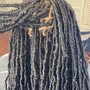 Loc Retwist 10-50Count(Top of Head w/shaved sides)