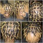 Twist/braid take down and detangle