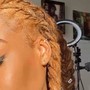 Loc Maintenance+ Loc Style (Short/Medium Legnth)