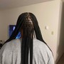 Small knotless braids